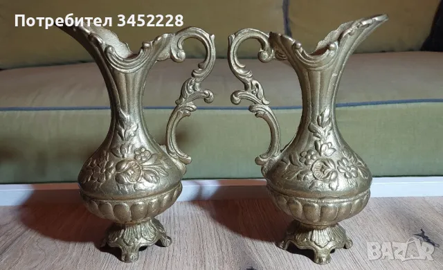 канички бронз за ценители два броя , снимка 4 - Декорация за дома - 49609697