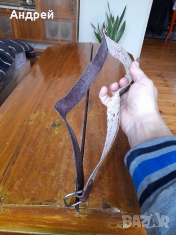 Стар кожен масат Russ Juchten, снимка 2 - Други ценни предмети - 39433422