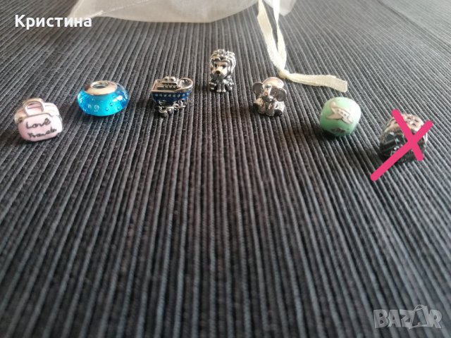 Сребърни талисмани тип Pandora , снимка 2 - Други - 42281081