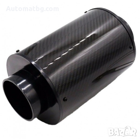 Конусен спортен филтър Automat, Филтър с предпазна карбонова кутия, Carbon