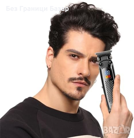  Нов Пълен комплект за подстригване на коса - VGR машина, аксесоари за мъже, снимка 7 - Машинки за подстригване - 44582554