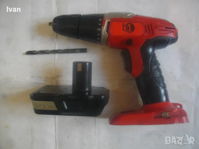 14,4V Li-ion B1 НЕМСКИ ЛИТИЕВ ВИНТОВЕРТ 14,4 ВОЛТА С 1 БАТЕРИЯ БЕЗ ЗАРЯДНО, снимка 16 - Винтоверти - 49750203