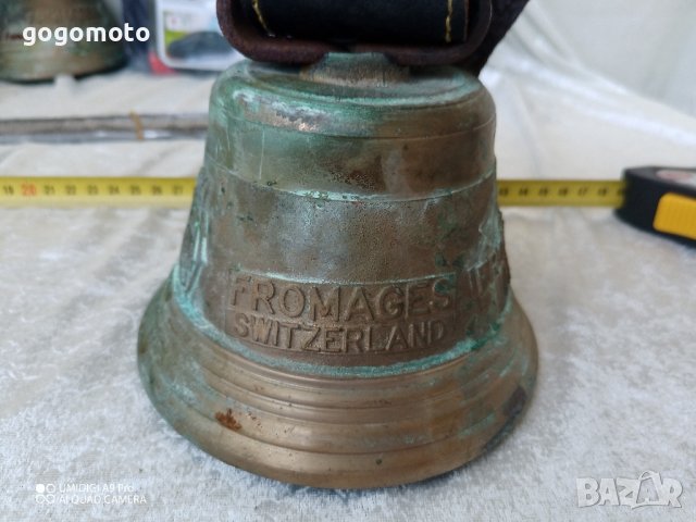 чан,LIMITED EDITION,made in SWISS, SWITZERLAND, ляти камбани на 150 г,стари хлопки, камбани,тюмбелек, снимка 4 - Други ценни предмети - 41845120