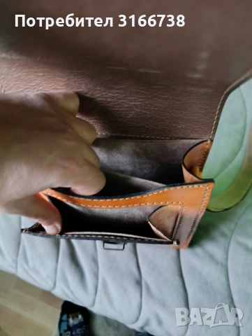 Мъжка чанта  от естествена кожа , снимка 4 - Чанти - 53016356