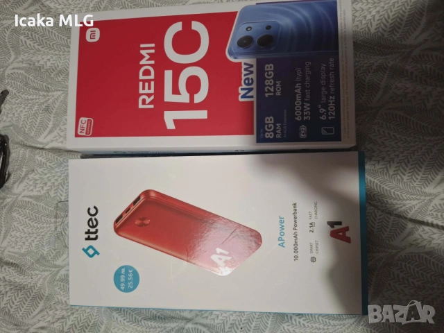 Xiaomi Redmi 15C 128GB 4GB RAM Dual. ЧИСТО НОВ!, снимка 3 - Xiaomi - 53012643