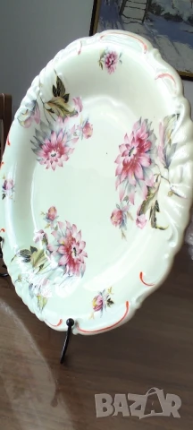 Голяма чиния* Плато за торта/ погача* "Schwarzhammer", Бавария, снимка 4 - Чинии - 51039340