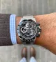 Rolex Cosmograph Daytona 40mm "La Barrichello" Steel Ceramic Bezel Skeleton Dial, снимка 8