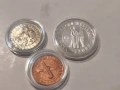 Лот 3бр. юбилейни колекционерски монети, снимка 3