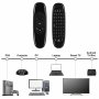 Дистанционно с мишка и клавиатура С120 BACKLIGHT li-Ion батерия за компютър, Mini PC и TV BOX, снимка 6