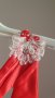 Червена абитуриентска рокля , снимка 4