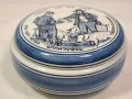 холандска порцеланова кутия Royal Delft blue 24/4, снимка 2