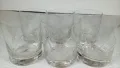 Красиви чаши за уиски, ръчна инкрусация, 6 бр, снимка 1