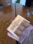 Стар дървен гребен #4, снимка 3