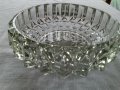  Кристална бонбониера и стъклена купа, снимка 4