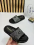 Prada Дамски Чехли С Кристали Прада Код SEM-192, снимка 1