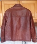 Кафяво , мъжко кожено яке Dicano , снимка 2