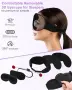 ZRUHIG смарт маска за сън с 3D говорители и Bluetooth, синьо, снимка 2