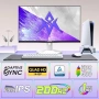 Amzfast 27 inch Geming Monitor QHD 2560 x 1440 (2K) - 200 hz. Като нов, снимка 6