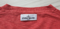 Stone Island Cotton Knit V - Neck Mens Size S ОРИГИНАЛ! Мъжки памучен Пуловер!, снимка 2