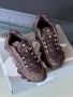 Nike Shox Дамски Кафеви Маратонки👟Дамски Спортни Обувки В Кафяв Цвят Найк Шокс Код E165, снимка 2