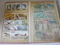 Албум с пощенски марки и лот картички СССР., снимка 5