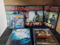 6 DVD филми и един компакт диск с музика от 90-те , снимка 1