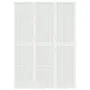 vidaXL Параван за стая, 3 панела, в японски стил, 120x170 cм, бял, снимка 3