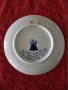 Колекционерска порцеланова коледна чиния 1988 г. Hackefors Швеция., снимка 2