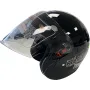 Каска за мотор PA519, Черен гланц, снимка 1