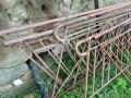 Интериорна ограда,истинско ковано желязо,стара изработка, снимка 6