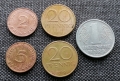 ❤️ ⭐ ⏩ Лот монети Германия 5 броя ⏪ ⭐ ❤️, снимка 1