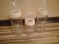 Детски стъклени шишета NUK, снимка 1 - Прибори, съдове, шишета и биберони - 42111415