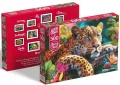 Нов Пъзел 500 елемента CherryPazzi Reclining Leopard в кутия, снимка 1