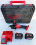 Milwaukee M18 CAG125X - Безчетков ъглошлайф 2x18V 5.0Ah перфектен!, снимка 1