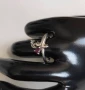 Ново сребърно пръстенче с фианити – проба 925, снимка 5