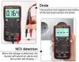 Мултиметър ANENG AN8009 True-RMS, снимка 5