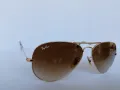 оригинални мъжки слънчеви очила рей бан авиатори очила Rey Ban aviator с леки следи от употреба , снимка 1