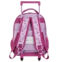 Ученическа раница на колелца Stich, Розов, 27x10x32 см., снимка 4