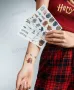 2 вида Хари Потър Harry Potter Tattoo татос татуировка временна детска татоси татуси, снимка 1