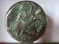 Антична бронзова монета, снимка 1