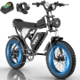 НОВО!! Електрически Велосипед YVY C20 (Q20) 750W 20AH FATBIKE, снимка 1
