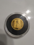 Златна монета Четвероевангелие на цар Иван Александър 1998, снимка 2