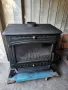 Френска чугунена печка на дърва 12kW , снимка 2