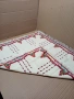 Соц Старо Ръчно Бродирано Каре Покривка Номер 276., снимка 5
