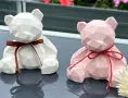 3d Мече слон куче коте еднорог елен заек силиконов молд форма смола свещ гипс шоколад , снимка 6