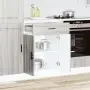 vidaXL Кухненски шкаф Porto, сив сонома, инженерно дърво, снимка 3
