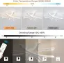 Модерна димируема LED плафониера 30W, 50cm, снимка 2