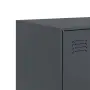 vidaXL Бюфет, антрацит, 67x39x107 см, стомана, снимка 10