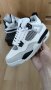 Безплатна Доставка Nike Air Jordan 4 Retro Military Black White Panda Размер 39 Кецове Обувки, снимка 2