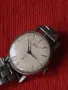 ЗИМ Стар РЯДЪК КОЛЕКЦИОНЕРСКИ РУСКИ МЕХАНИЧЕН ЧАСОВНИК СССР с НЕРЪЖДАЕМА СТОМАНЕНА ВЕРИЖКА 41254, снимка 17